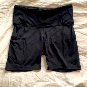 Lululemon 8” Black Align Biker Shorts